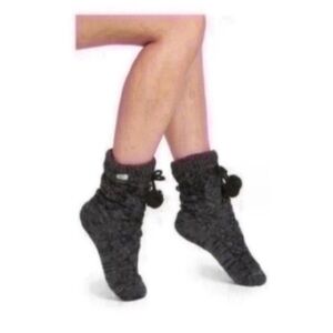 Ugg Pompom Fleece Lined Socks